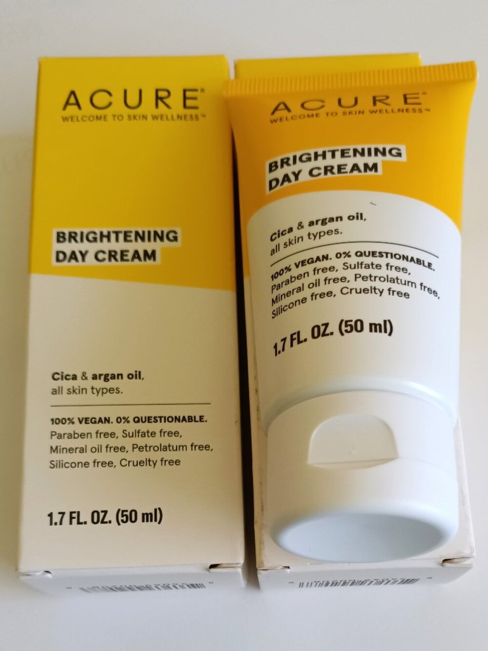 ACURE - Brightening Day Cream - 50ml x 2